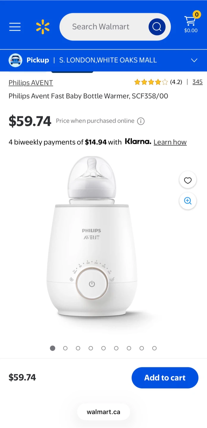 Philips Avent Fast Baby Bottle Warmer SCF358/00 - photo 3