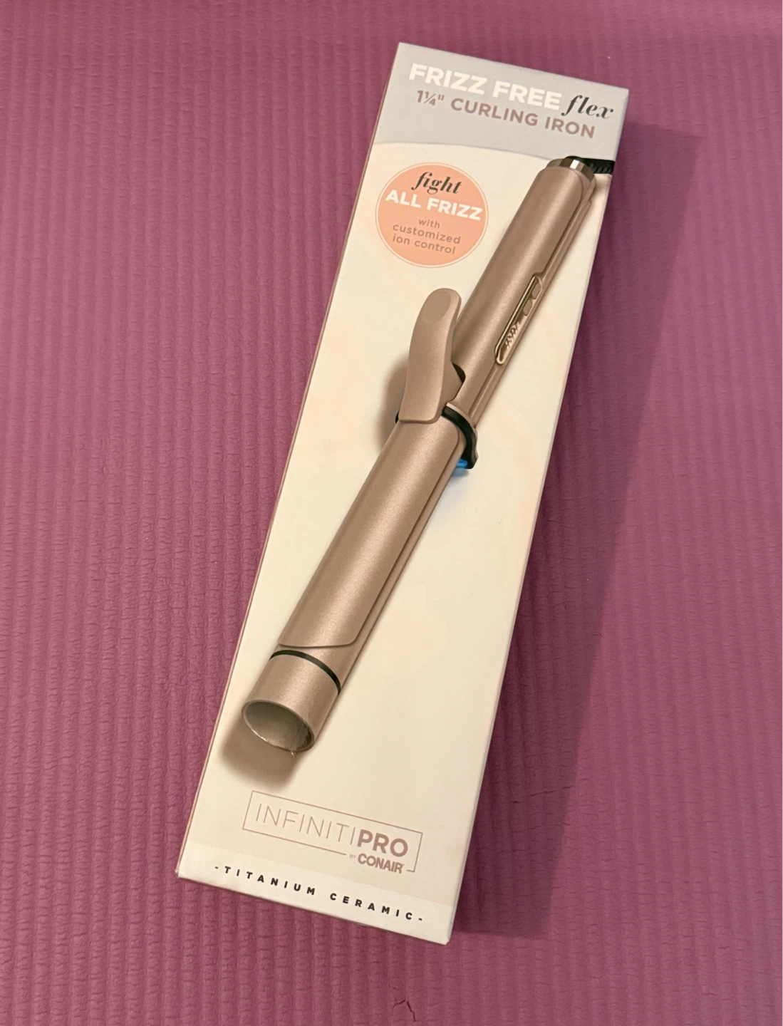 NEW✨Conair INFINITI PRO Frizz Free Flex Curling Iron 1 1/4"