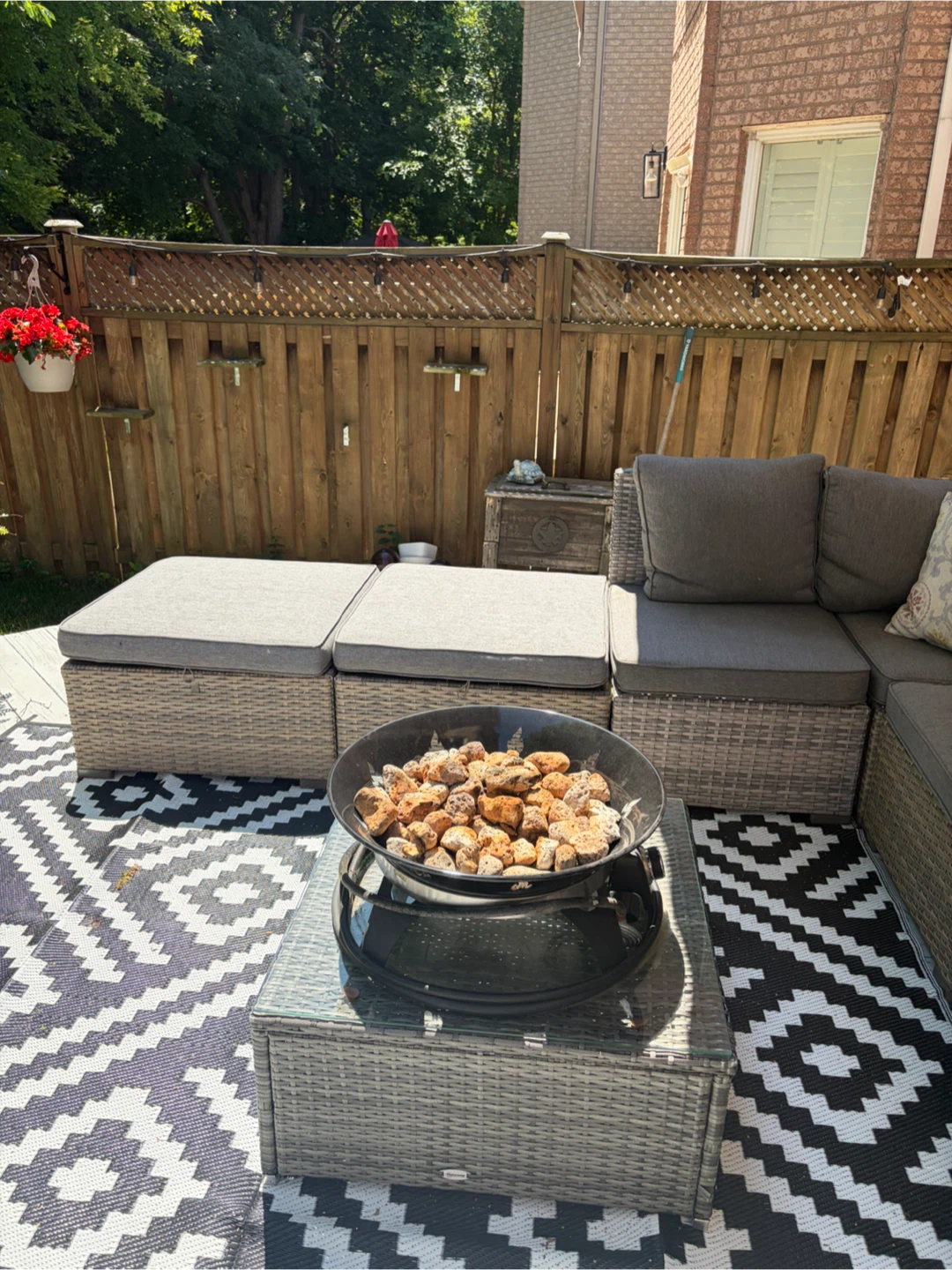 CANVA Wicker Sectional Outdoor Sofa - photo 2