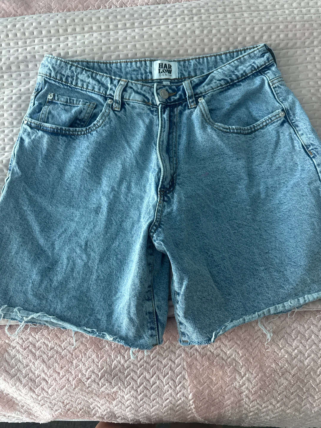 Harlow Denim Cutoff Shorts Size 30