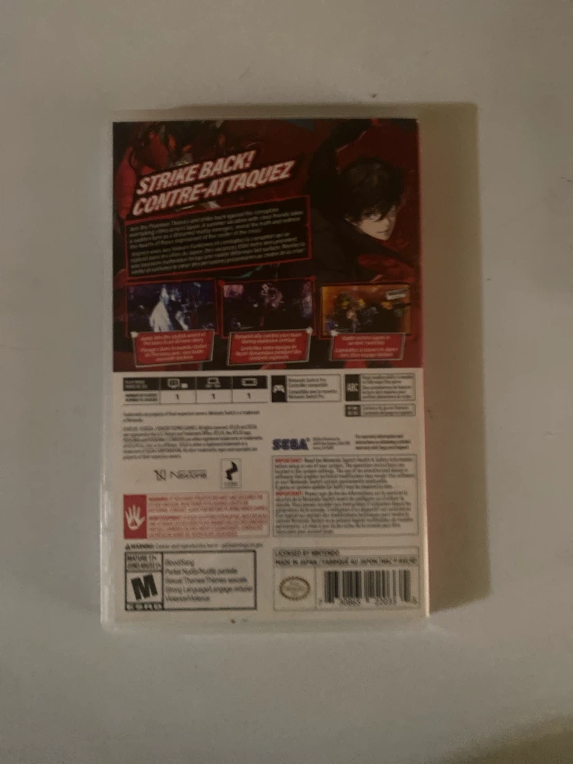 Nintendo Switch Persona 5 Strikers Game - photo 3