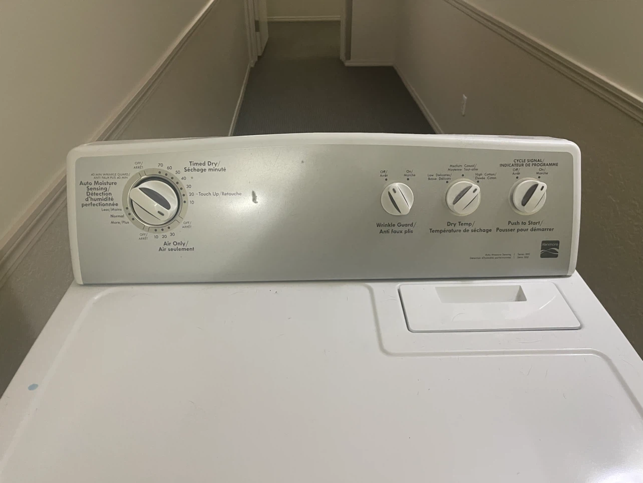 Kenmore Series 300 Electric Dryer - photo 2