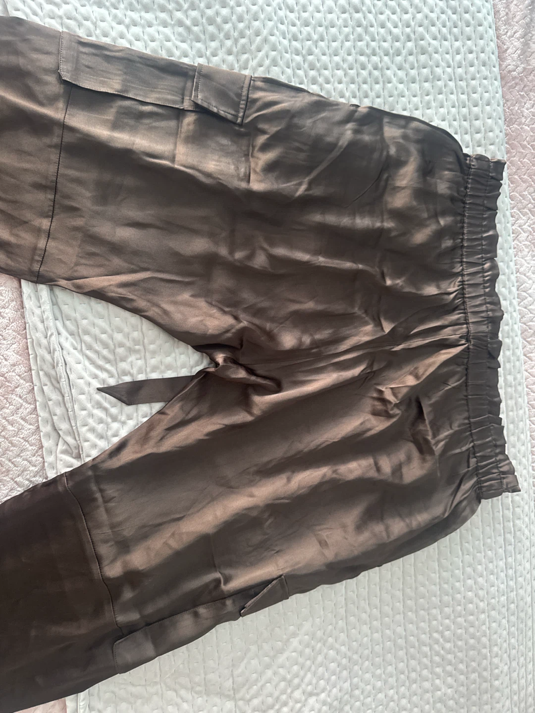 CAMI NYC Satin Cargo Pants - photo 4