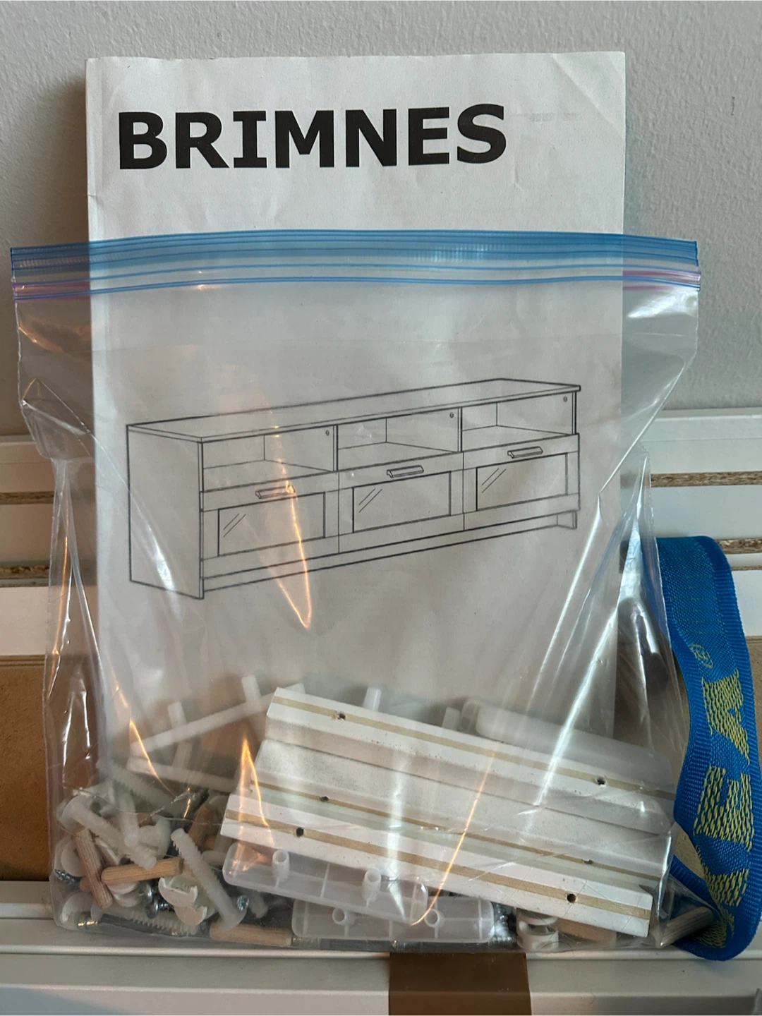 IKEA BRIMNES TV Stand in White - photo 2