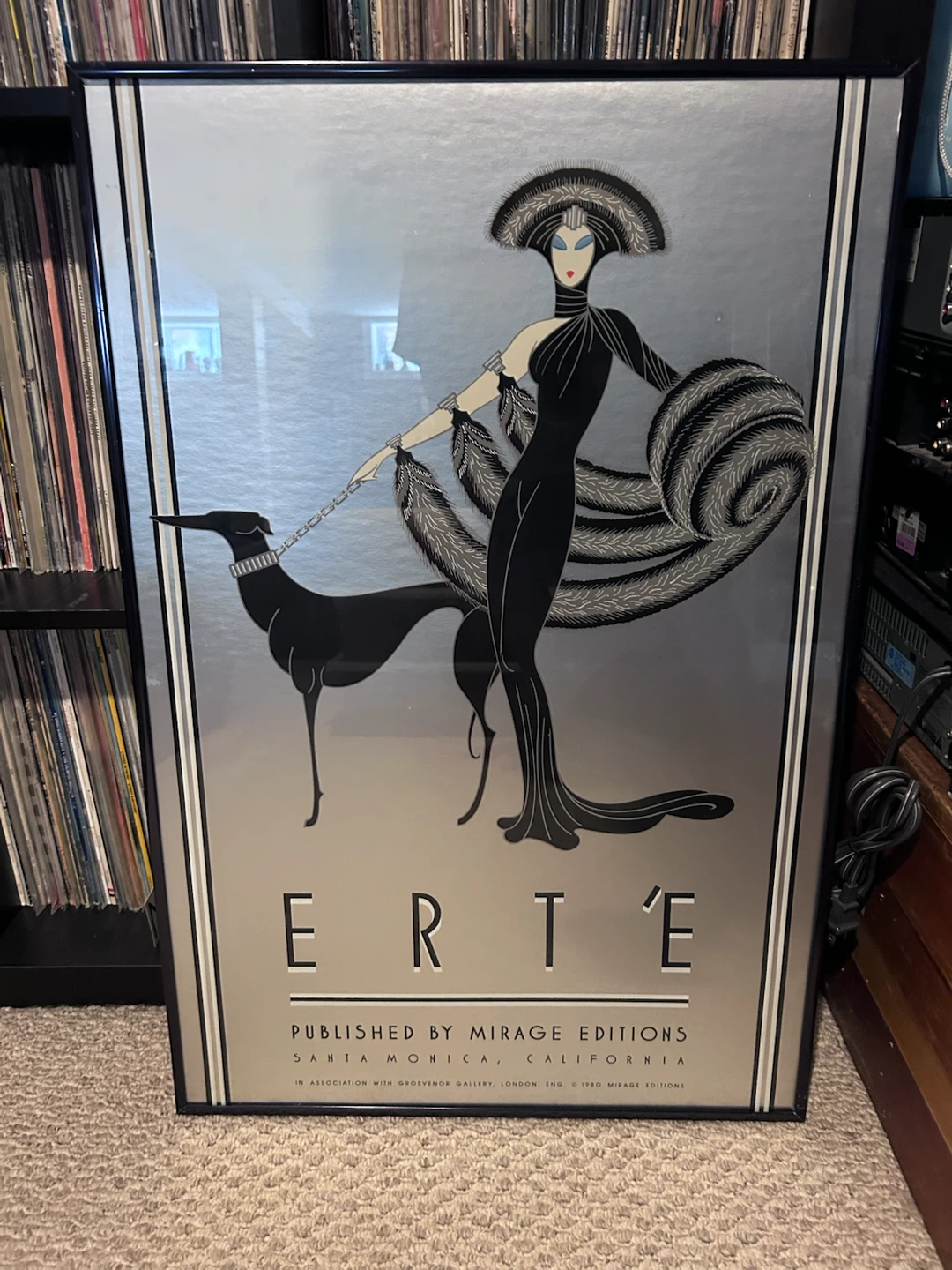Erte "Ballet" Print Published by Mirage Editions