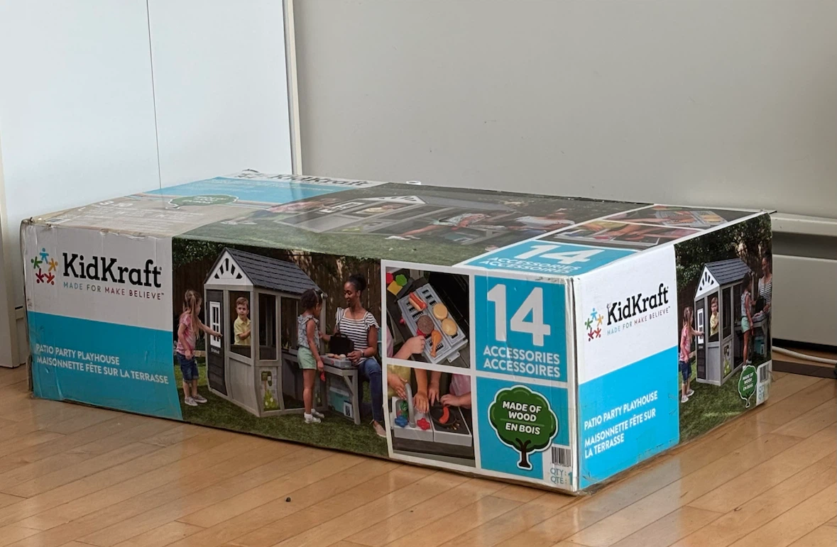 Brand New KidKraft Outdoor Playhouse – Factory Sealed - photo 2