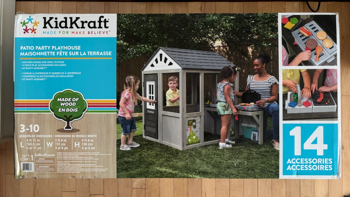 Brand New KidKraft Outdoor Playhouse – Factory Sealed - photo 3