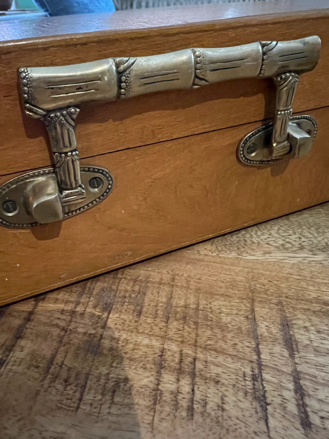 Vintage/Mid Century Teak Wood Case/Storage - photo 3