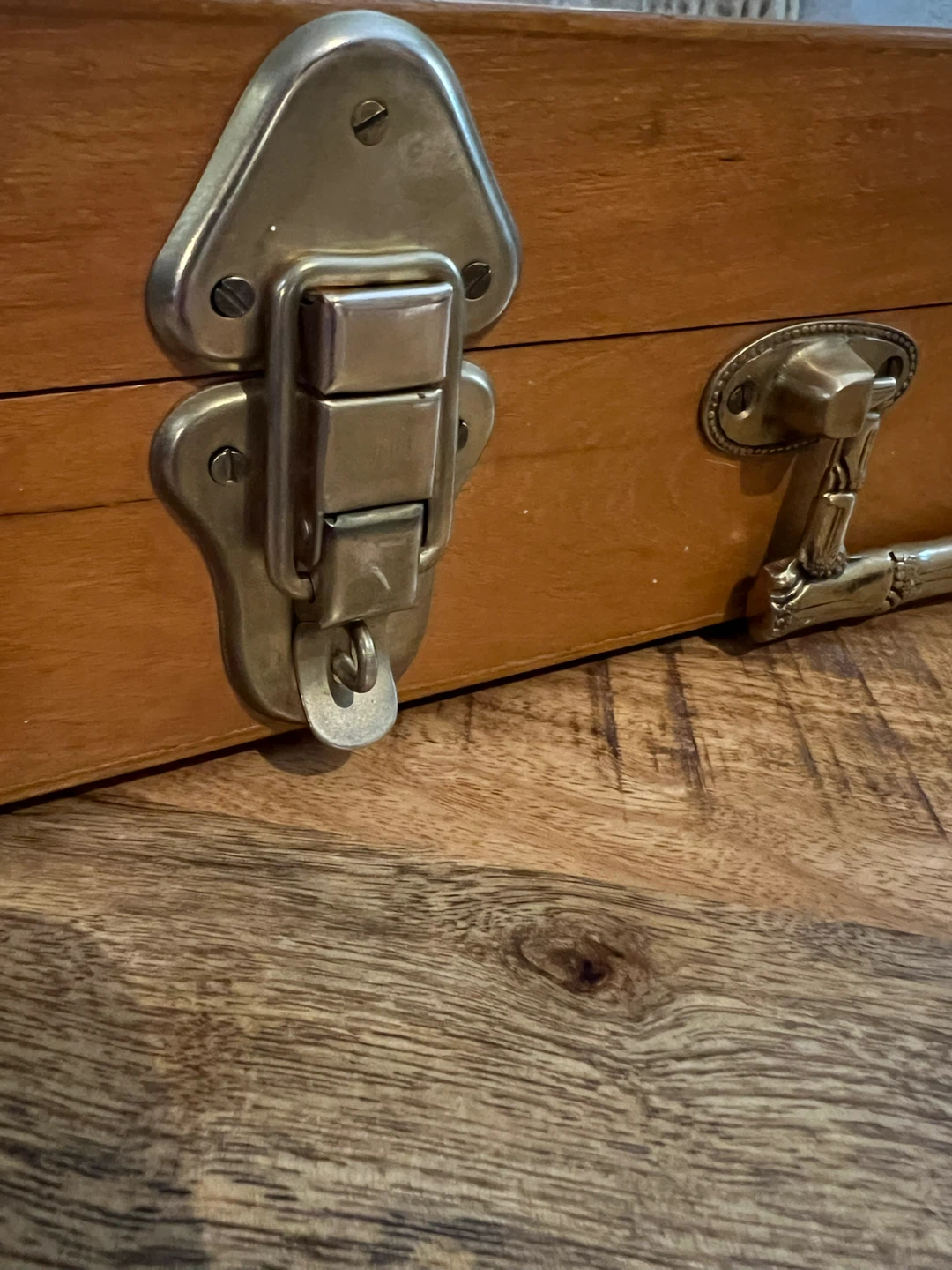 Vintage/Mid Century Teak Wood Case/Storage - photo 4