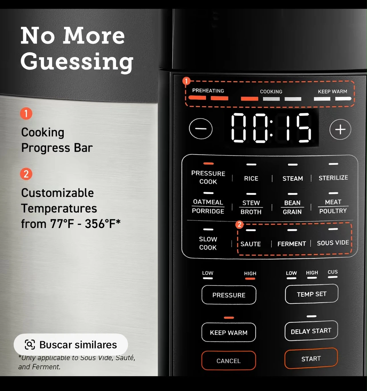 COSORI 9-in-1 Electric Pressure Cooker - photo 3
