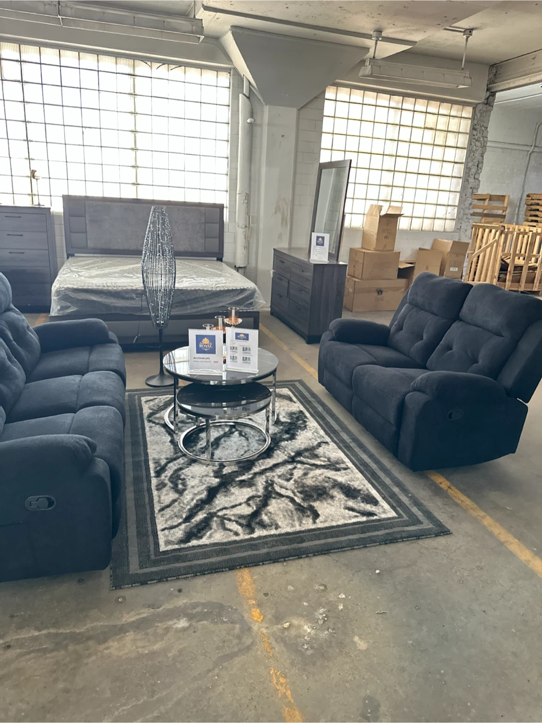 Loveseat & sofa