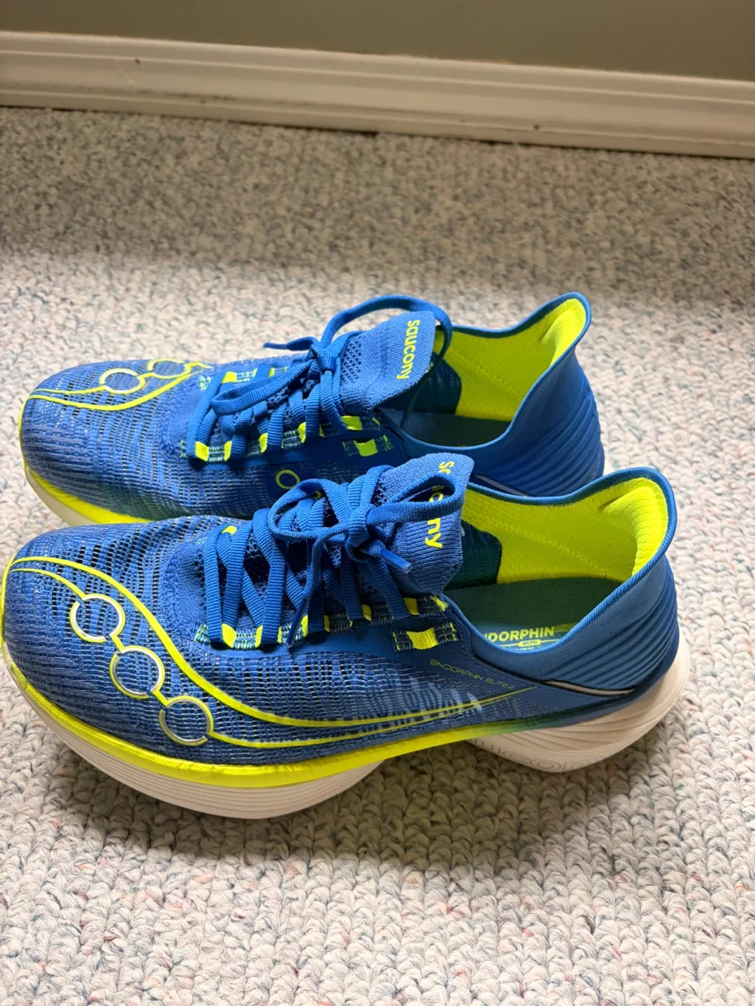 Saucony Running Shoes - Blue/Yellow