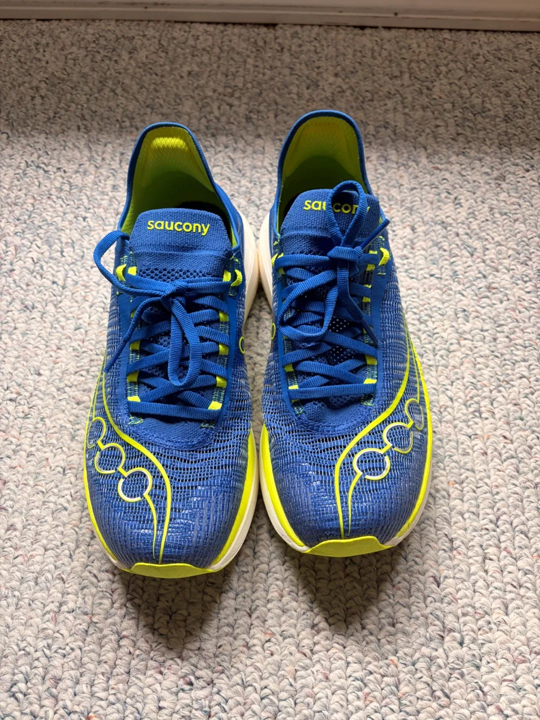 Saucony Running Shoes - Blue/Yellow - photo 2