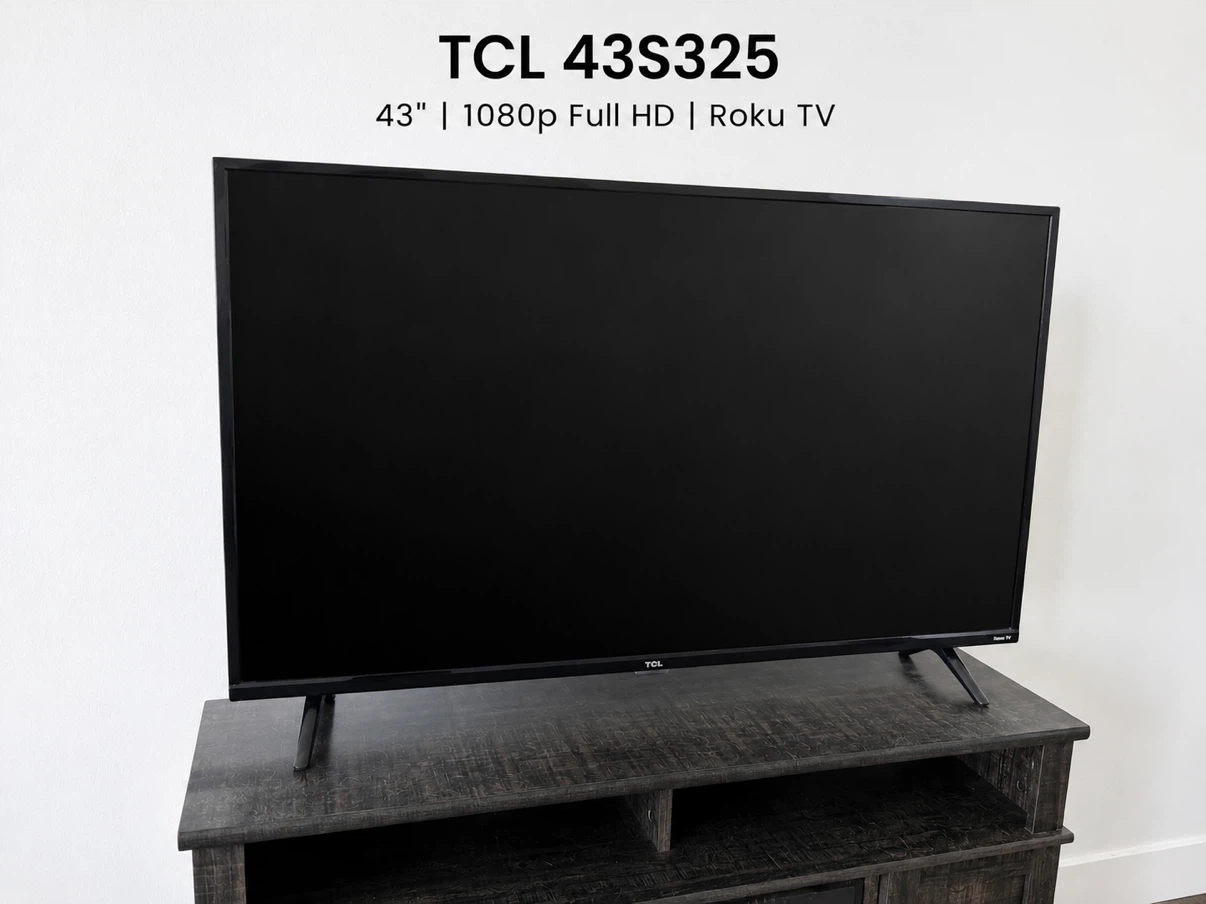 TCL 43S325 43" 1080p Full HD Roku TV