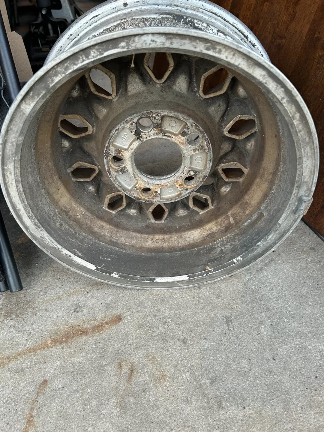 15” x 7” factory, Pontiac Trans Am snowflake wheel - photo 5