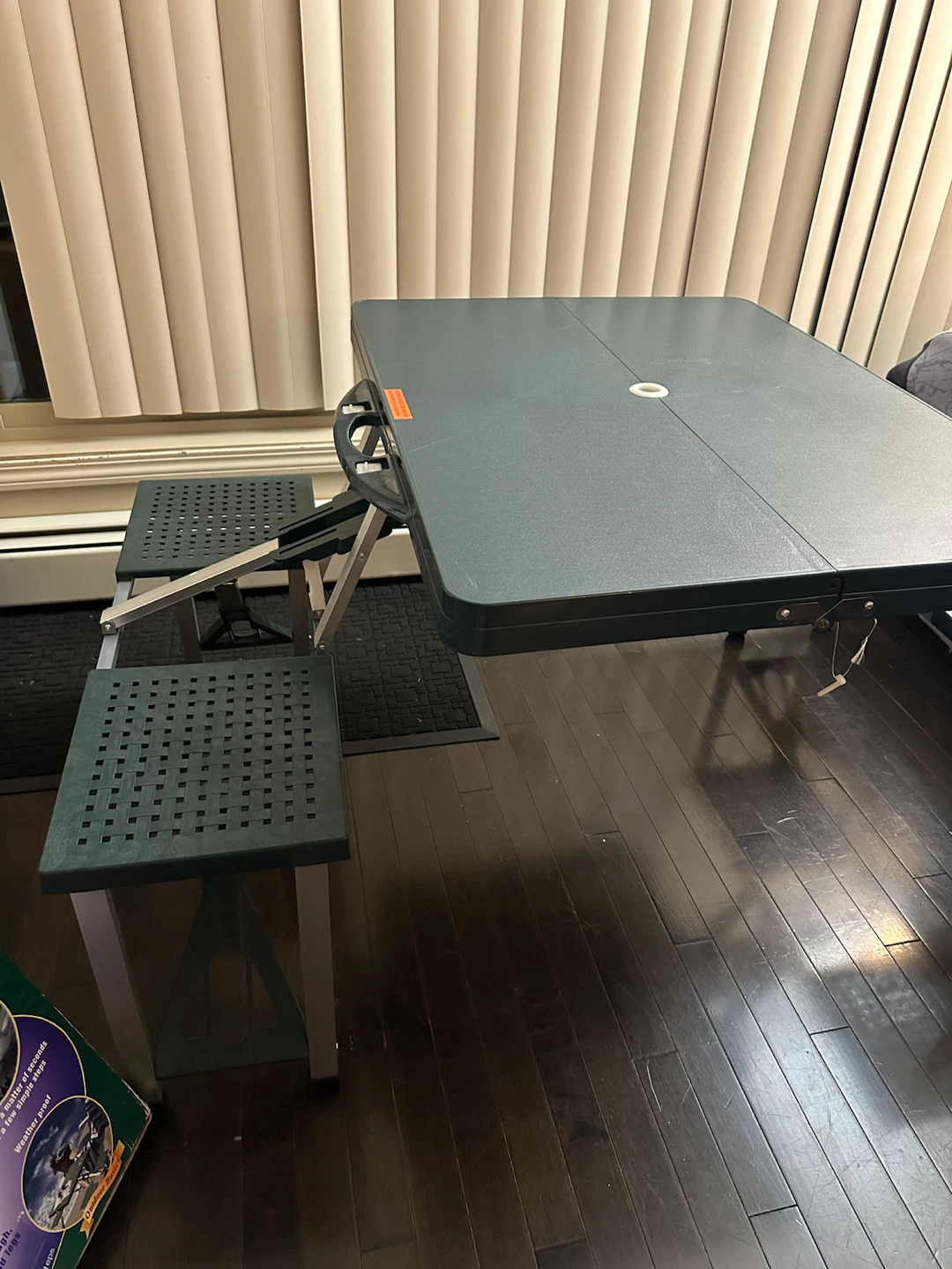 Liked new Portable Folding Picnic Table with Stools - photo 2