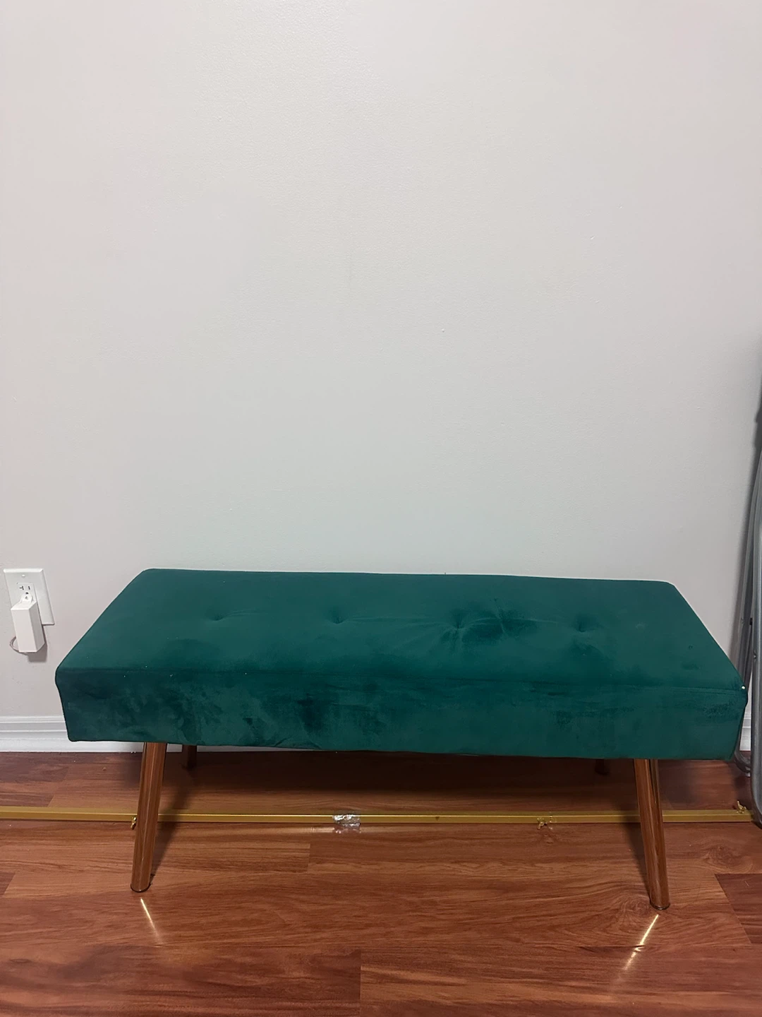 Emerald Green Velvet Accent Chairs/bench