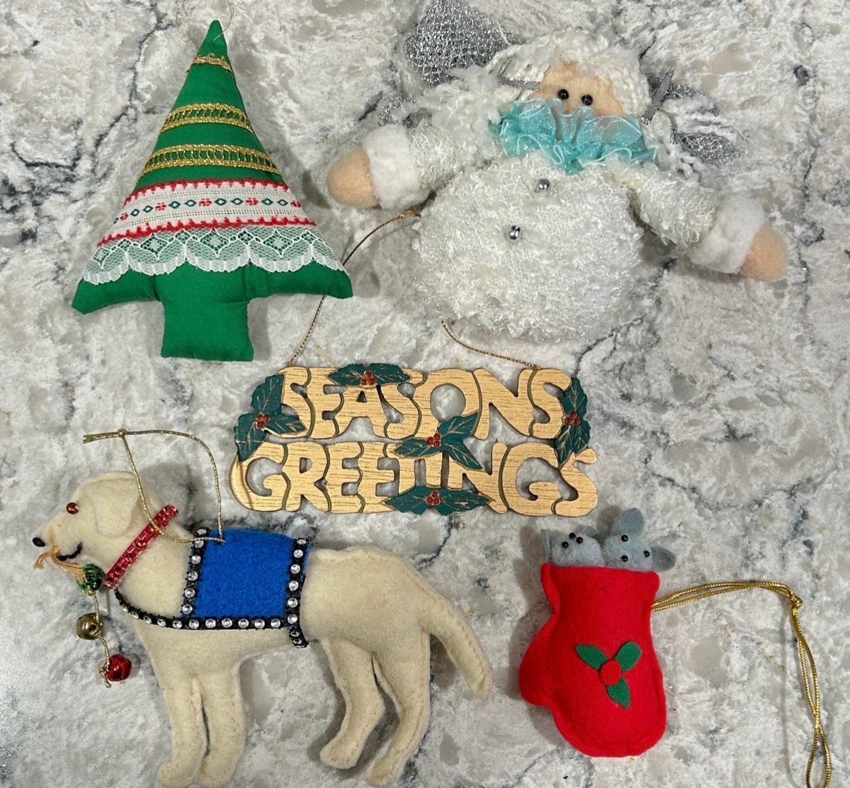 Assorted Hanging Christmas Ornaments ($2 each/$5 for all)