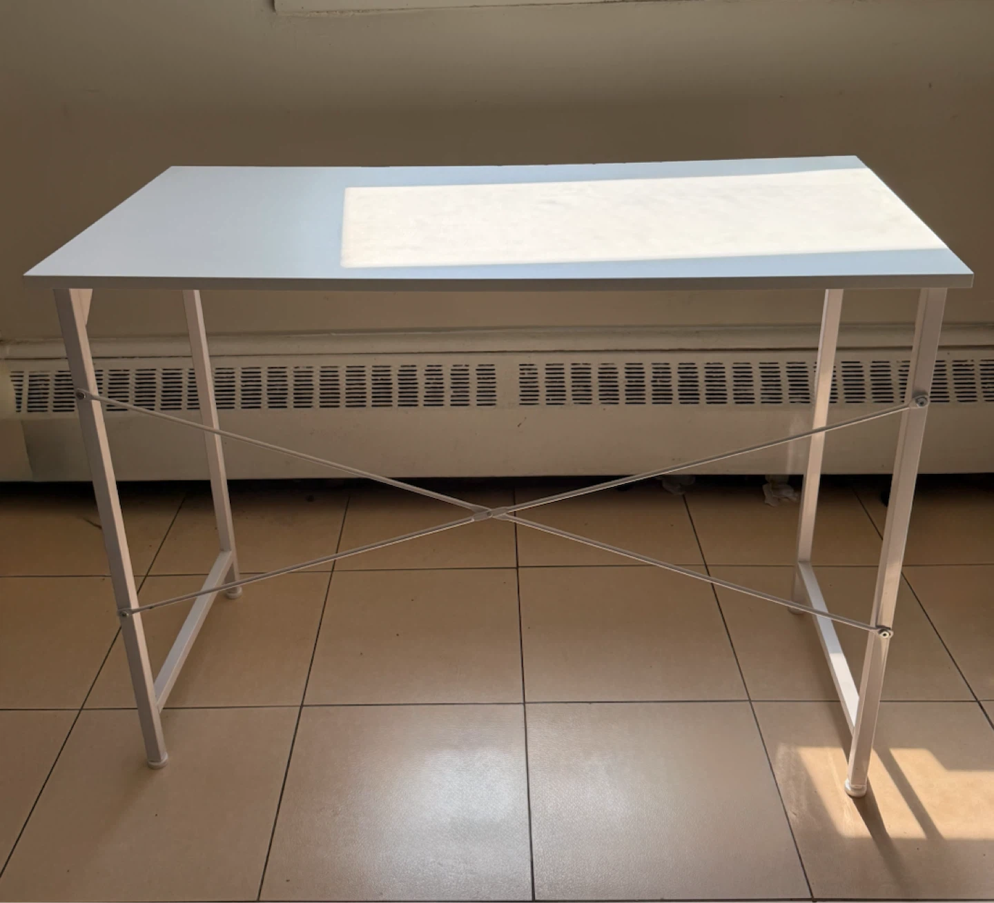 White Study Desk