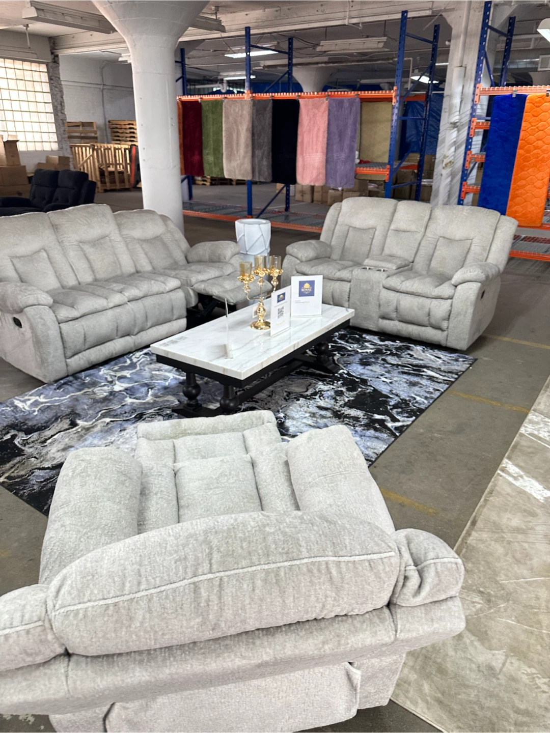 Sofa & loveseat & recliner
