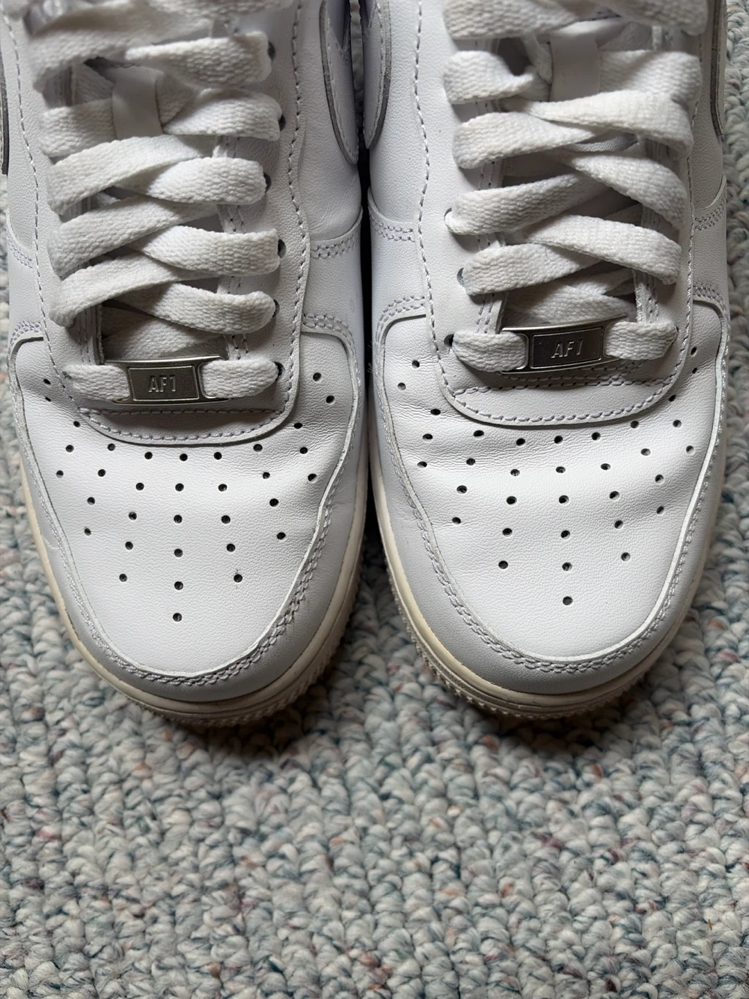 Nike Air Force 1 Low White Sneakers - photo 2