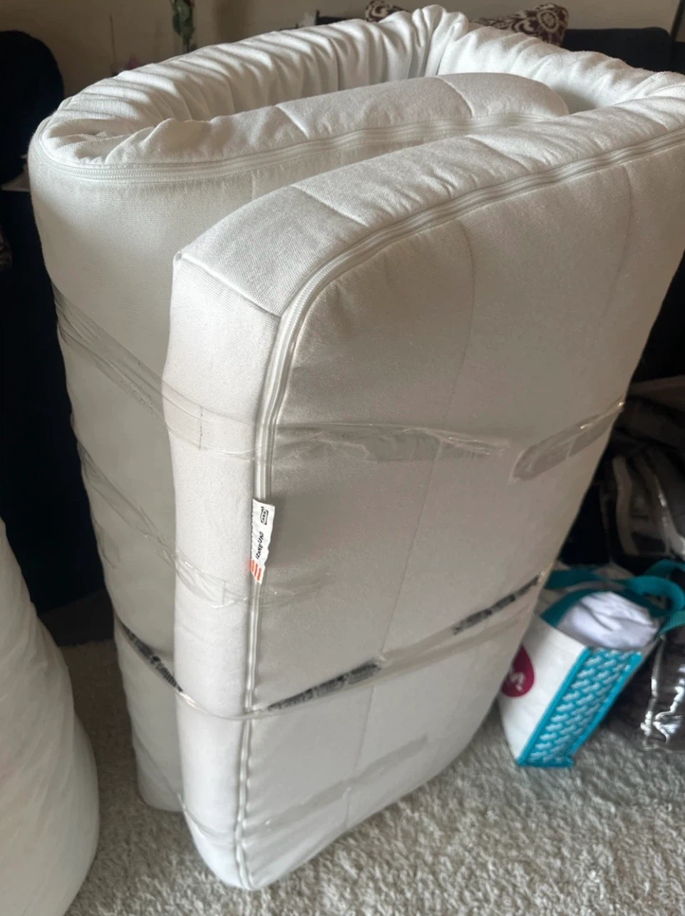 IKEA firm white foam Mattress - photo 5