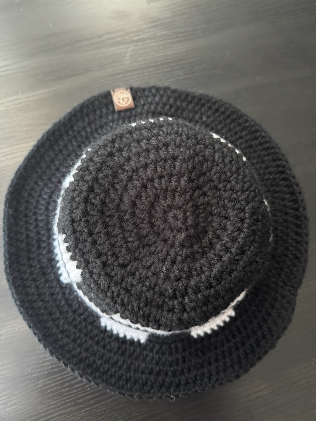 Crocheted Checker Bucket Hat - photo 3