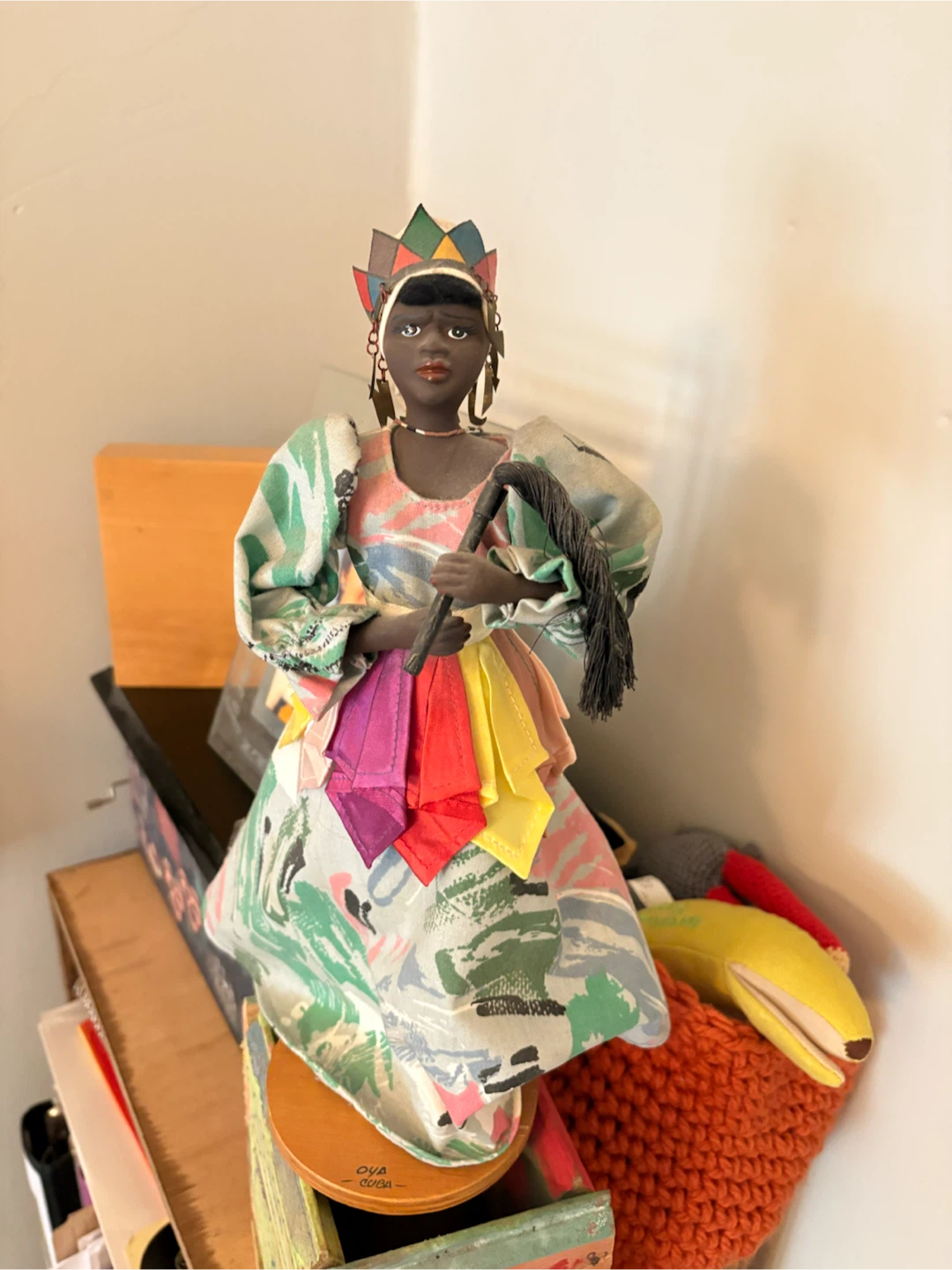 Decorative Doll with Mop - photo 2