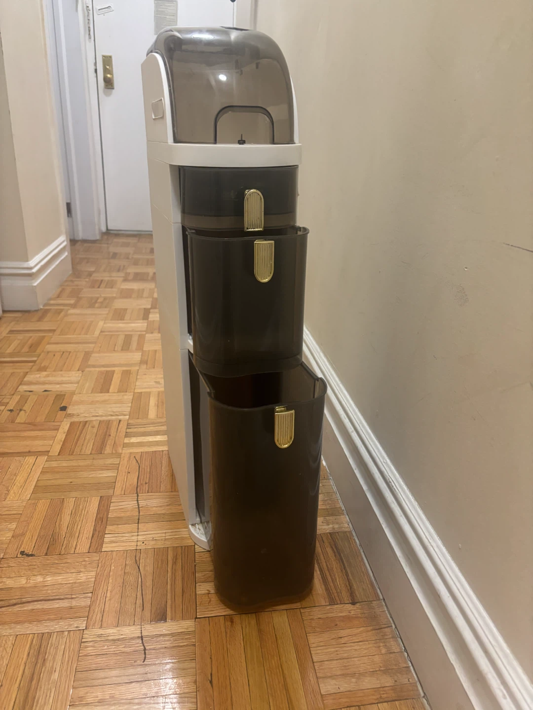 Slim Storage Tower with Drawers