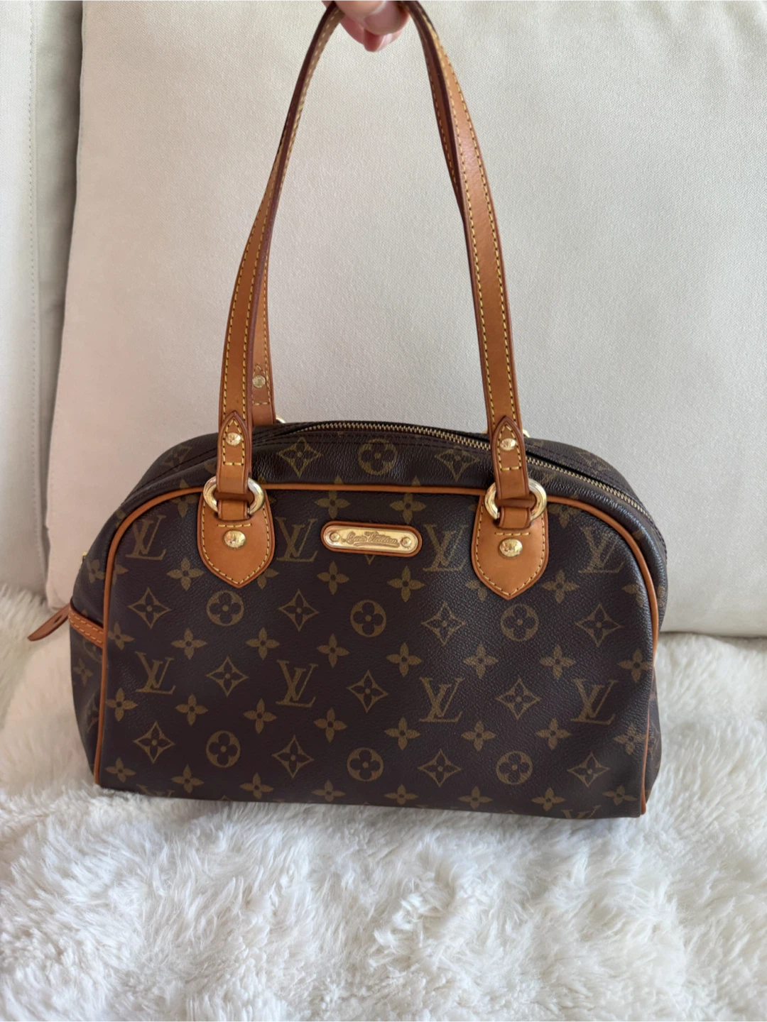 Louis Vuitton Monogram Canvas Shoulder Bag