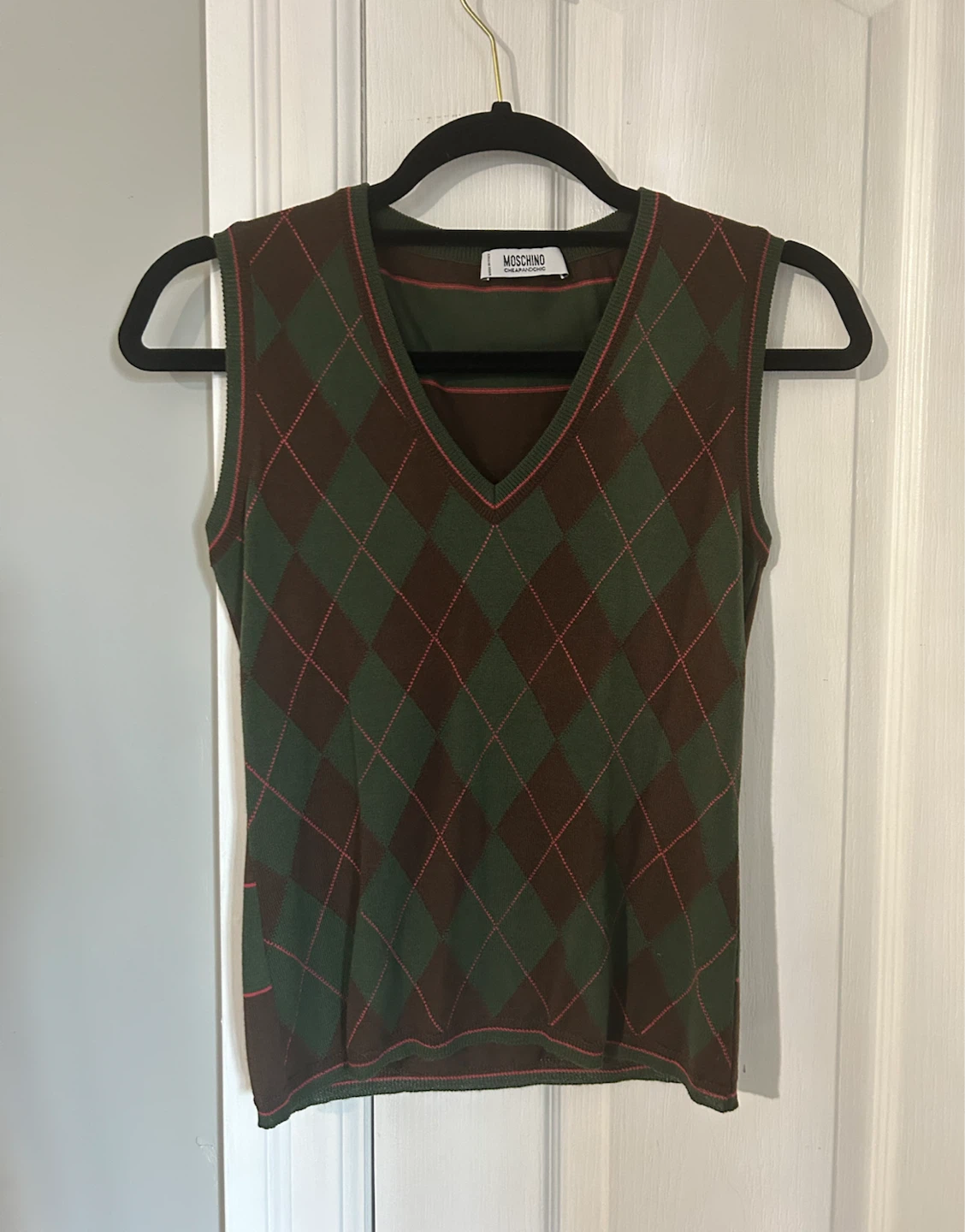 Vintage Moschino Cheap and Chic Sweater Vest