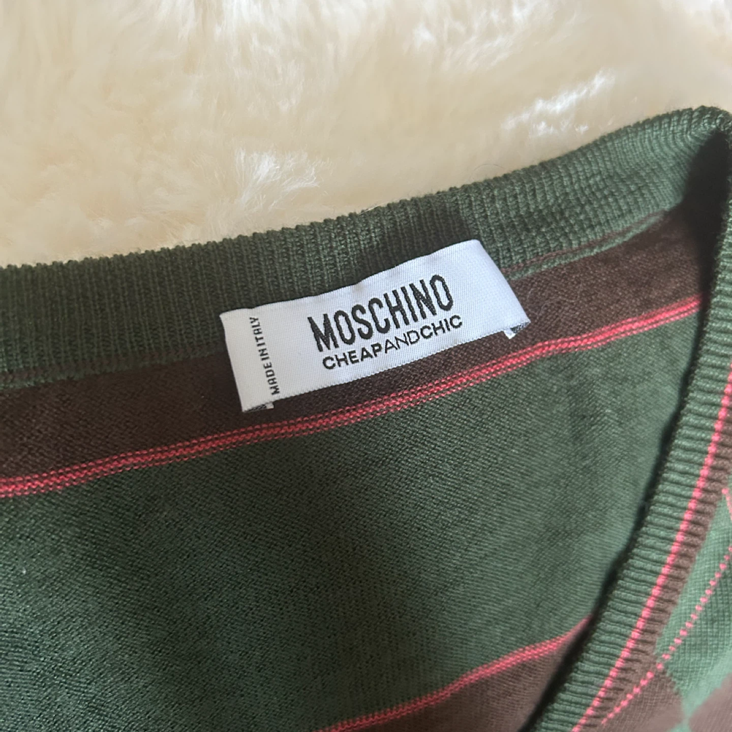 Vintage Moschino Cheap and Chic Sweater Vest - photo 3