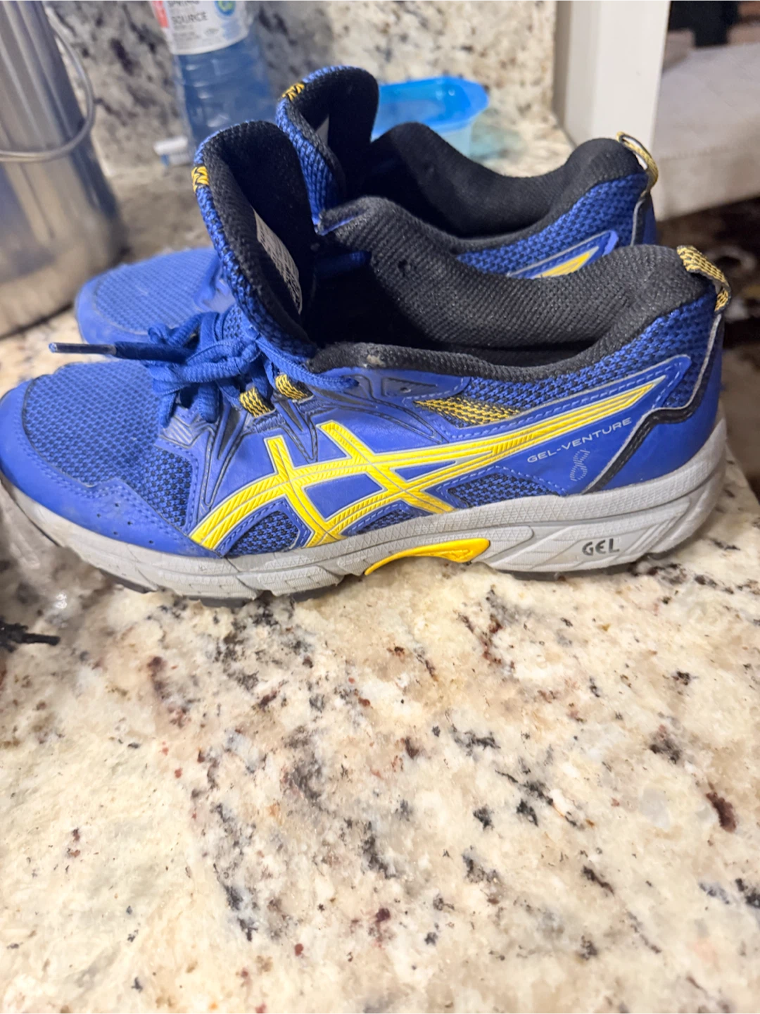 ASICS GEL-Venture 8 Running Shoes - Blue/Yellow - photo 2