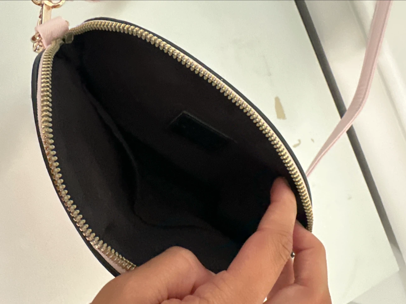 Light Pink Dome Crossbody Bag - photo 3