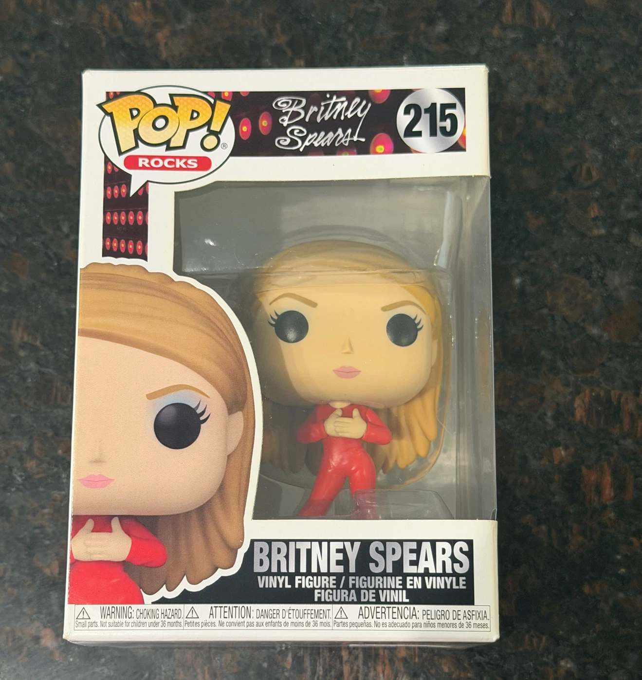 Funko Pop! Rocks Britney Spears Vinyl Figure #215
