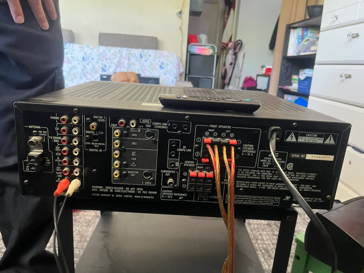 JVC RX-6100V Audio/Video Control Receiver - photo 3