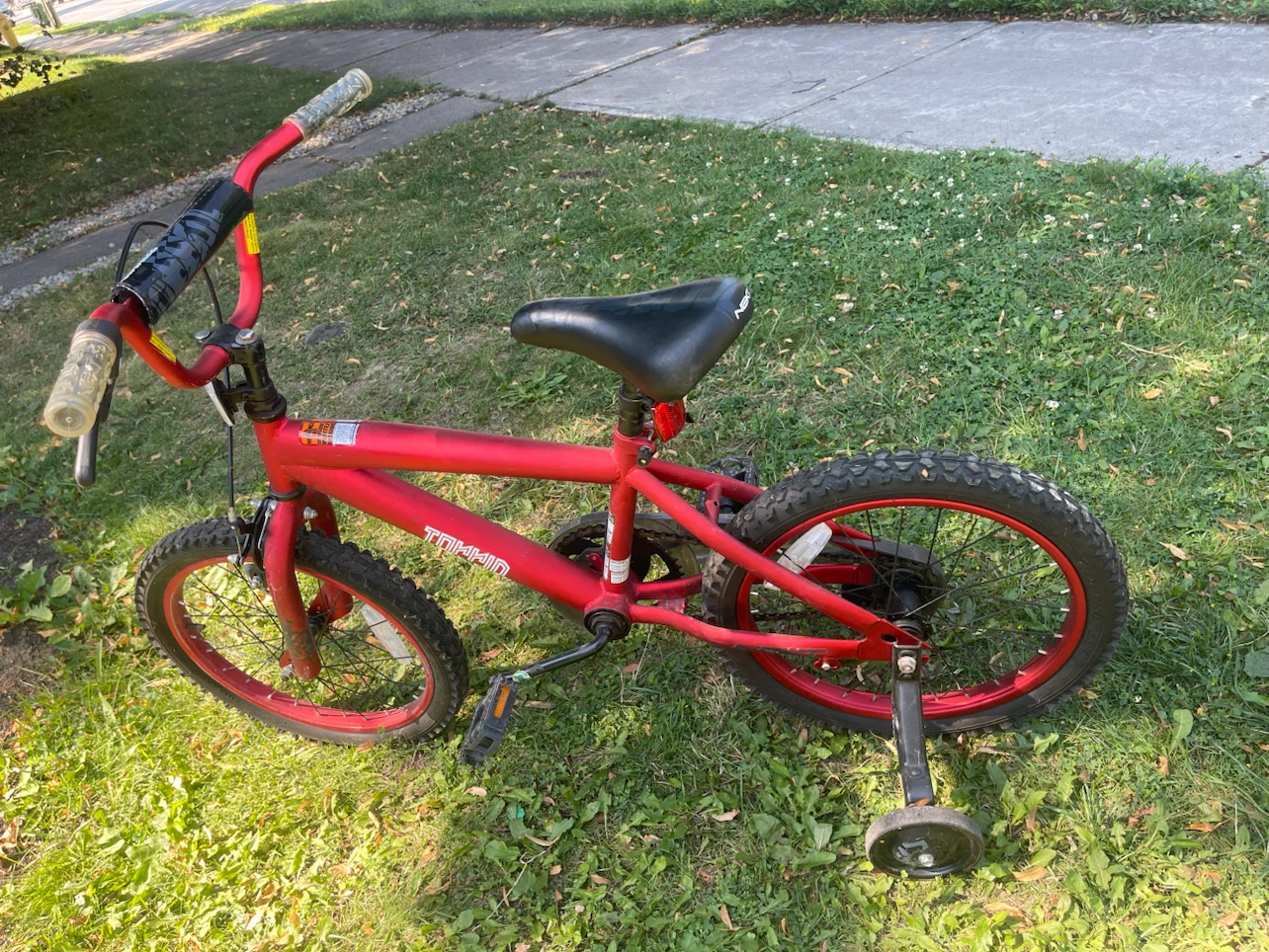 Red Toddler Bicycle
