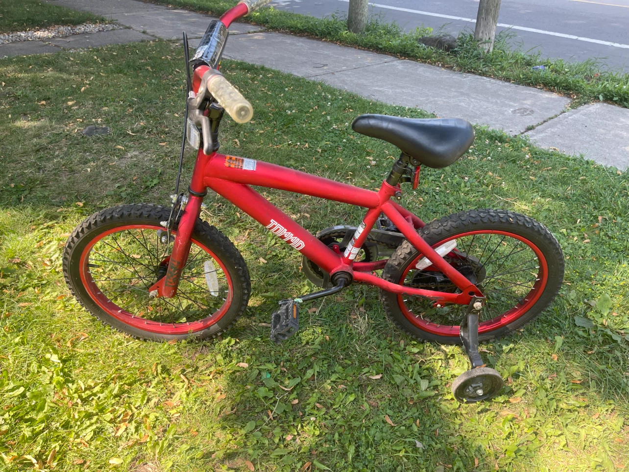 Red Toddler Bicycle - photo 3