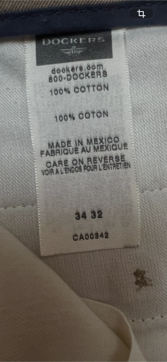 Dockers Khaki Pants Size 34x32 - photo 4