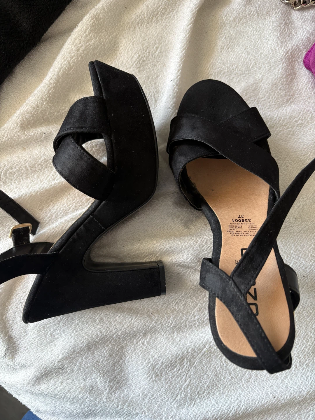 Black Platform Heels