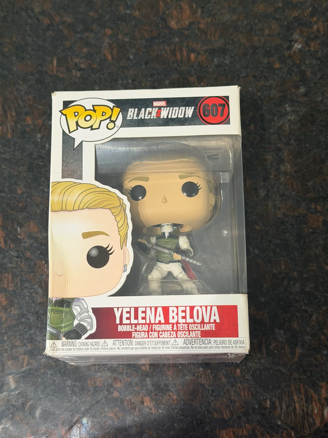 Funko Pop! Marvel Black Widow Yelena Belova Figure #607 - photo 3