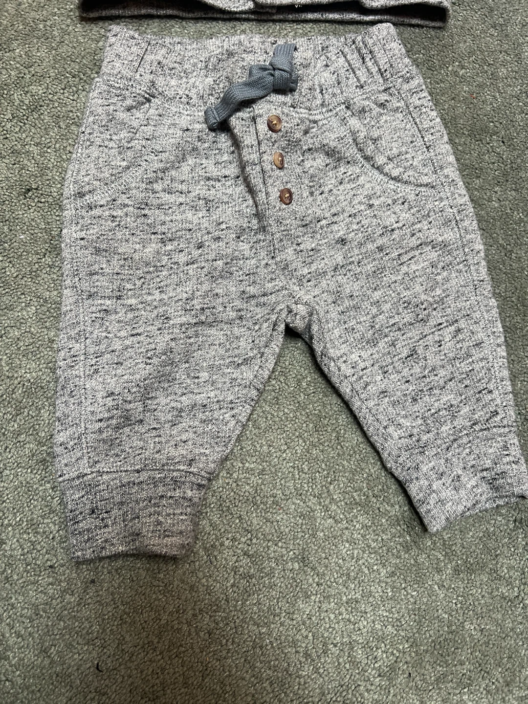 Baby OshKosh Grey Sweater & Pants Set - photo 2