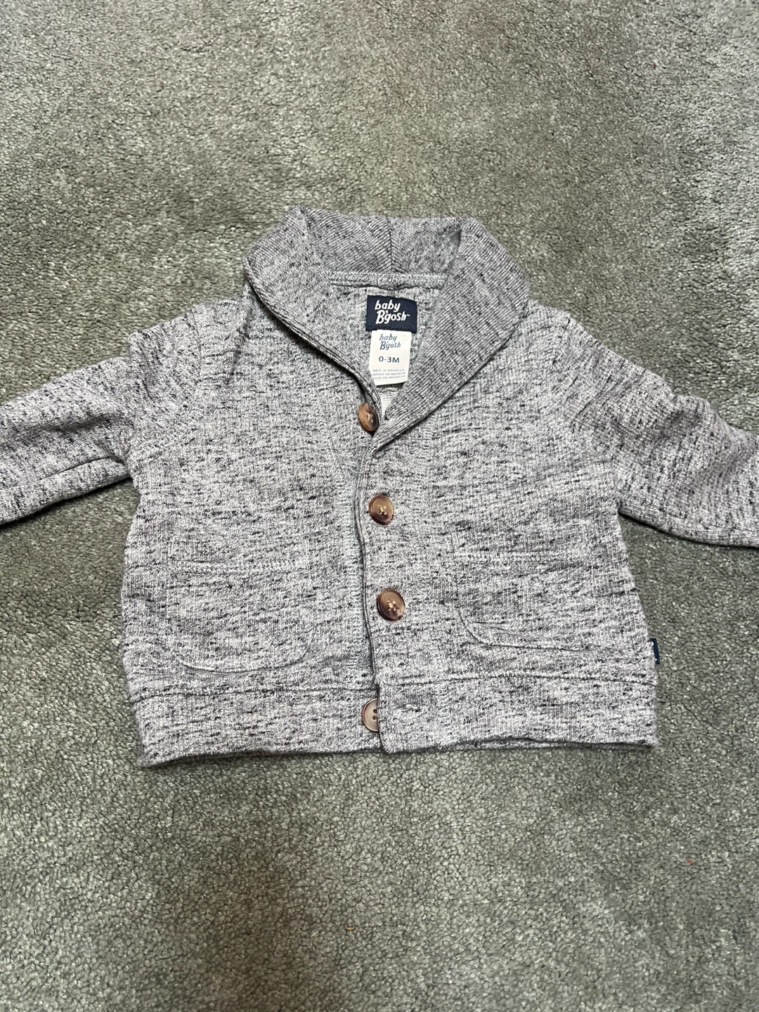 Baby OshKosh Grey Sweater & Pants Set - photo 3