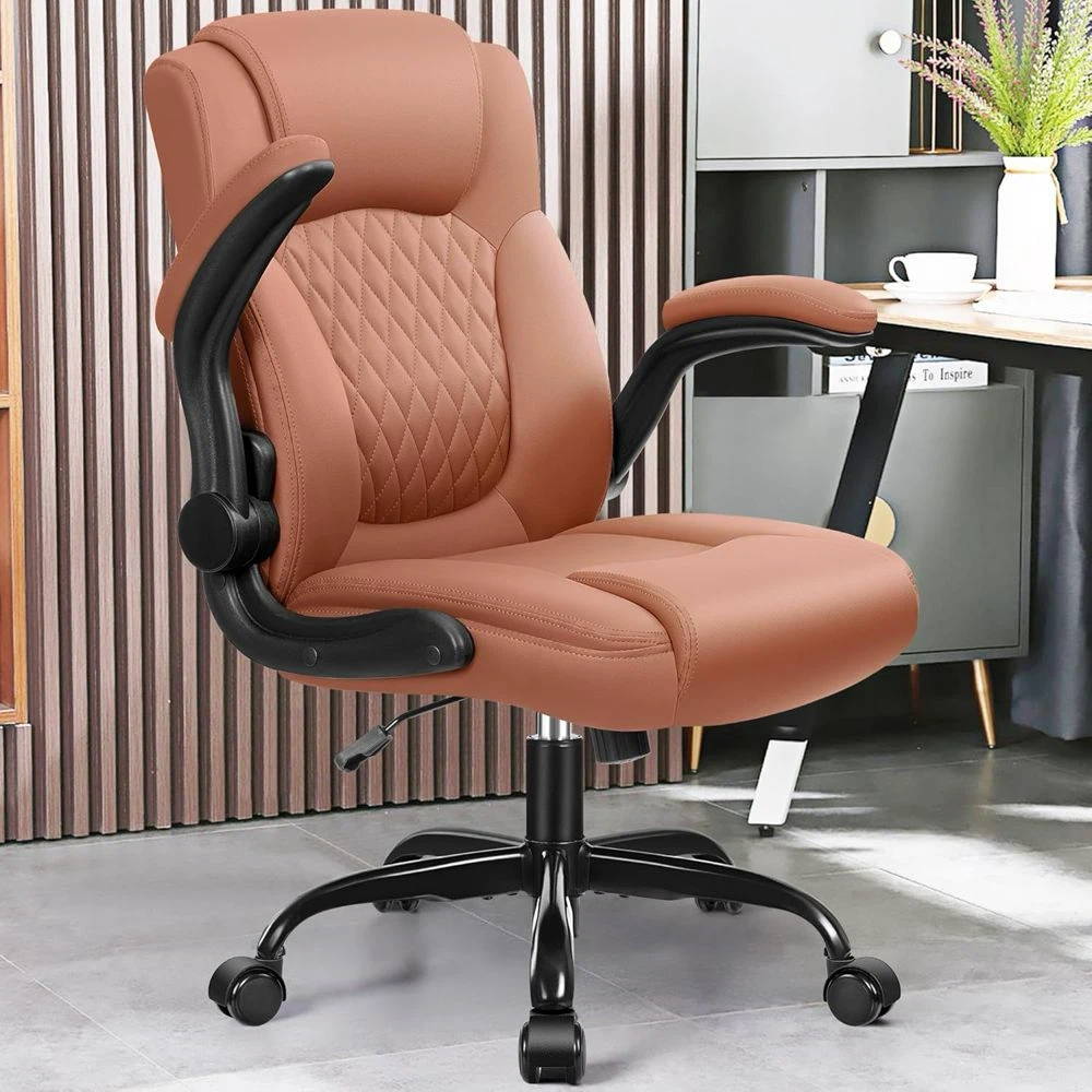 Ergonomic PU Leather Office Chair - photo 2