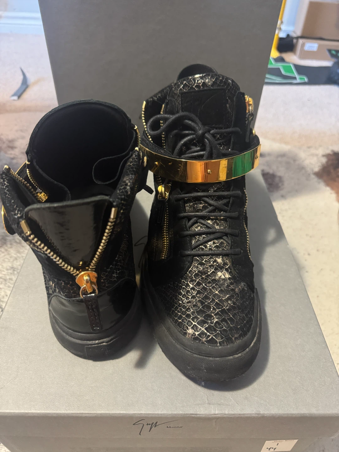 Giuseppe Zanotti London TR High-Top Sneakers – - photo 2