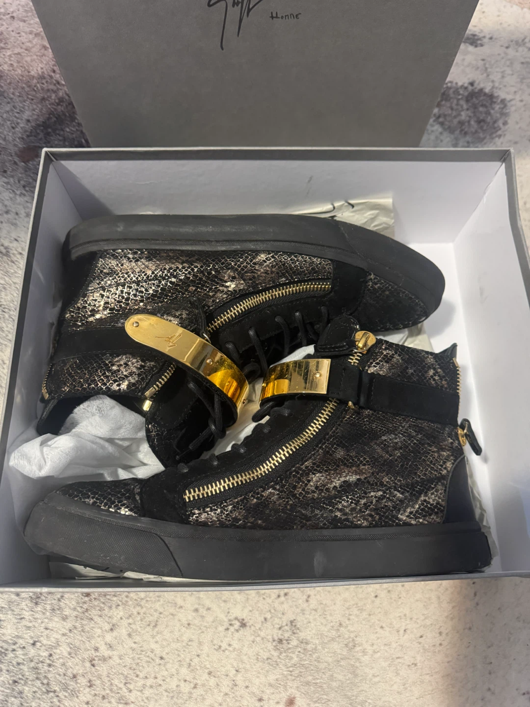 Giuseppe Zanotti London TR High-Top Sneakers – - photo 5