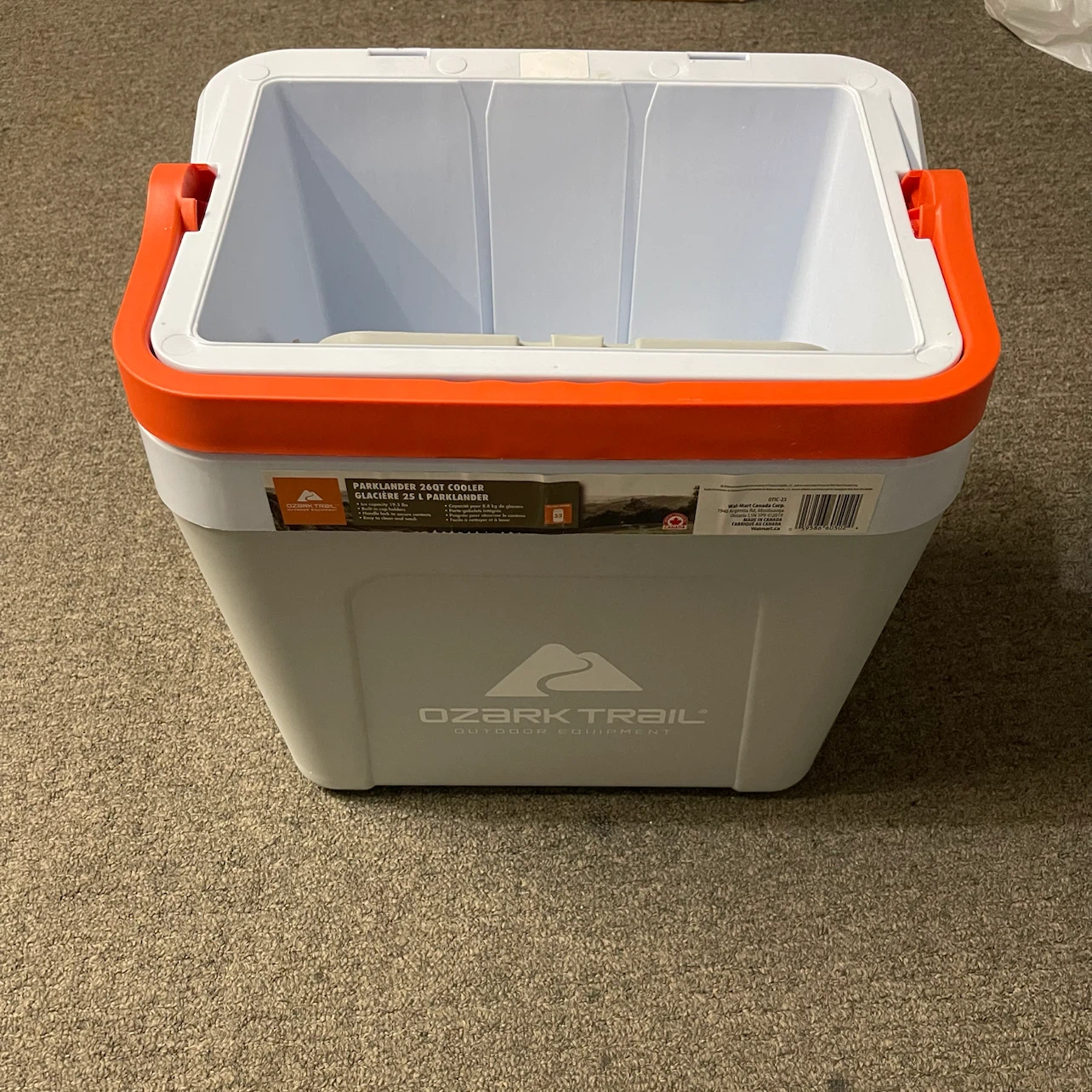 Ozark Trail Ice Cooler 26QT Portable Cooler 25L/32 Can Capacity