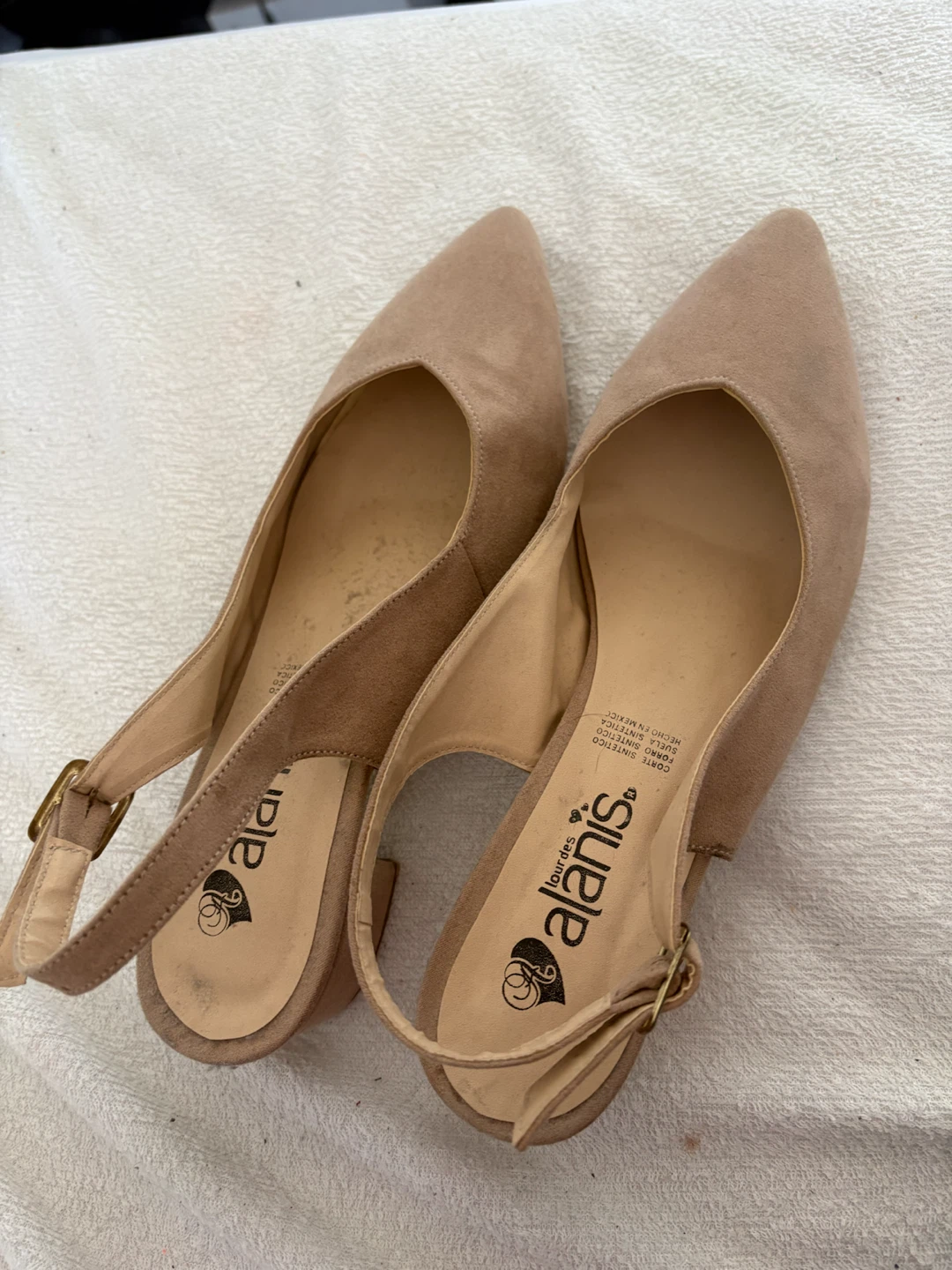 Lourdes de Alanis Slingback Flats