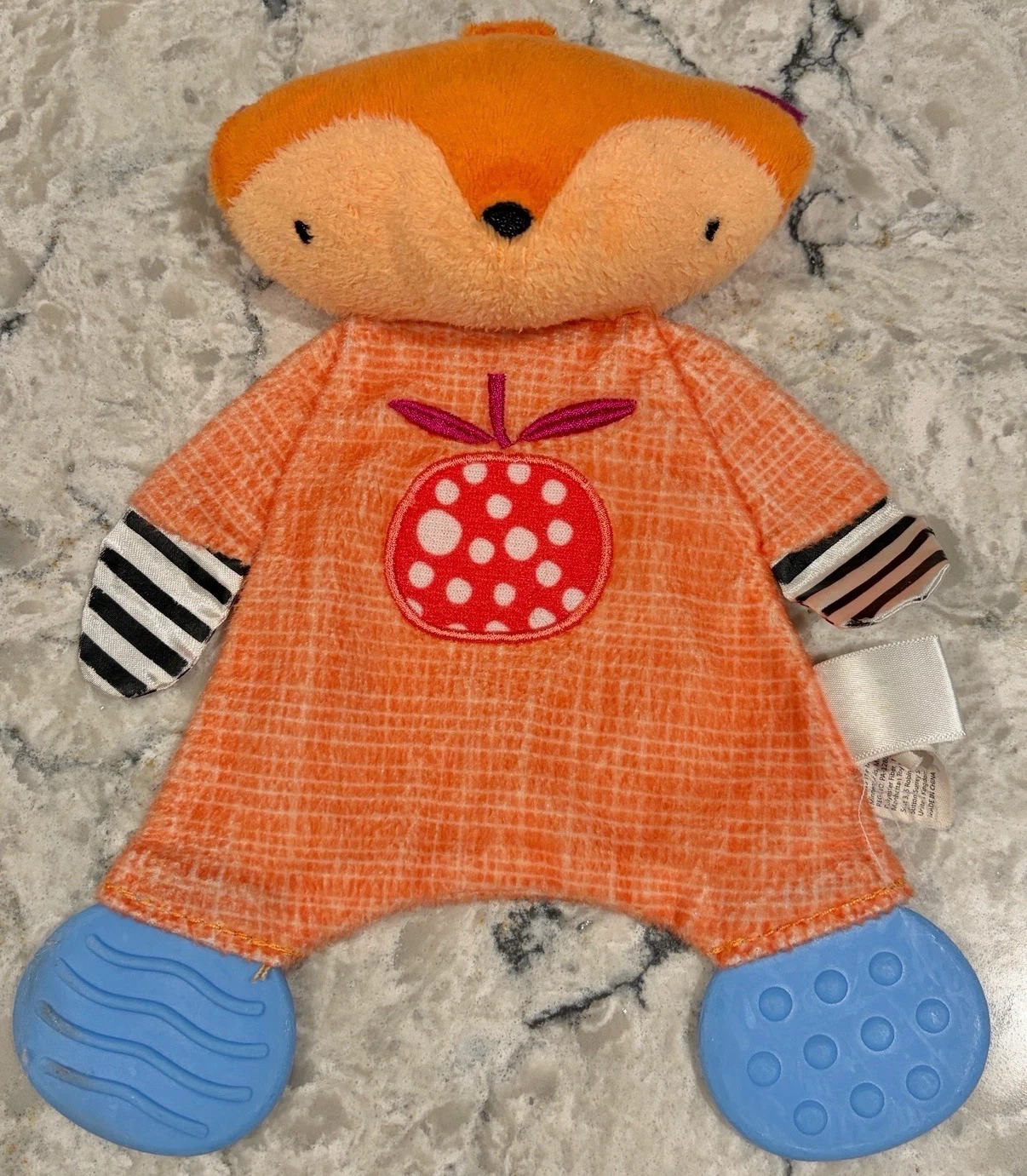Fox and Owl Teether Baby Toy - photo 3