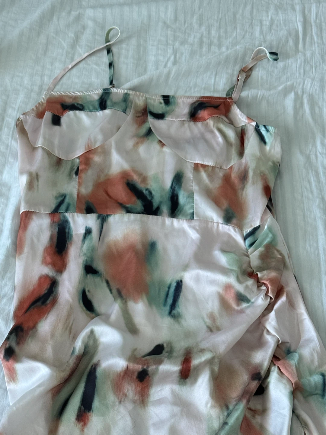 SHEIN Floral Ruched Midi Dress - photo 3